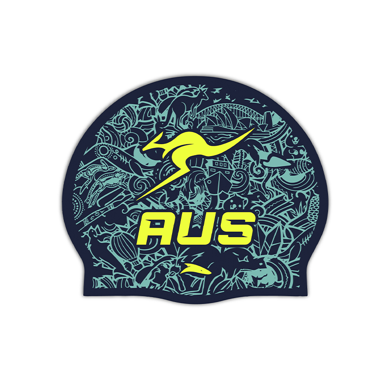 Gorro Natación Silicona Australia